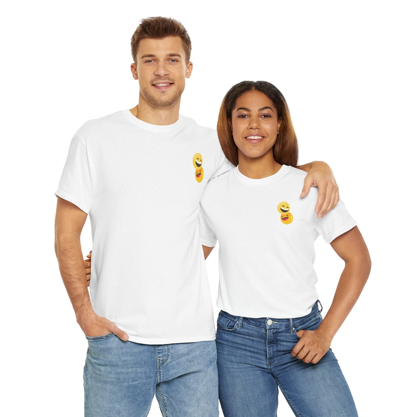 Happytime Logo Unisex Heavy Cotton Tee