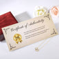 Mother Gift Necklace - Everlasting Love - Guiding Light In My Life Beige Card
