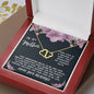 Mother Gift Necklace - Everlasting Love - Unwavering Belief Black Card