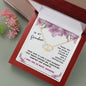 Grandmother Gift Necklace - Everlasting Love - Pillar Of Strength White Card