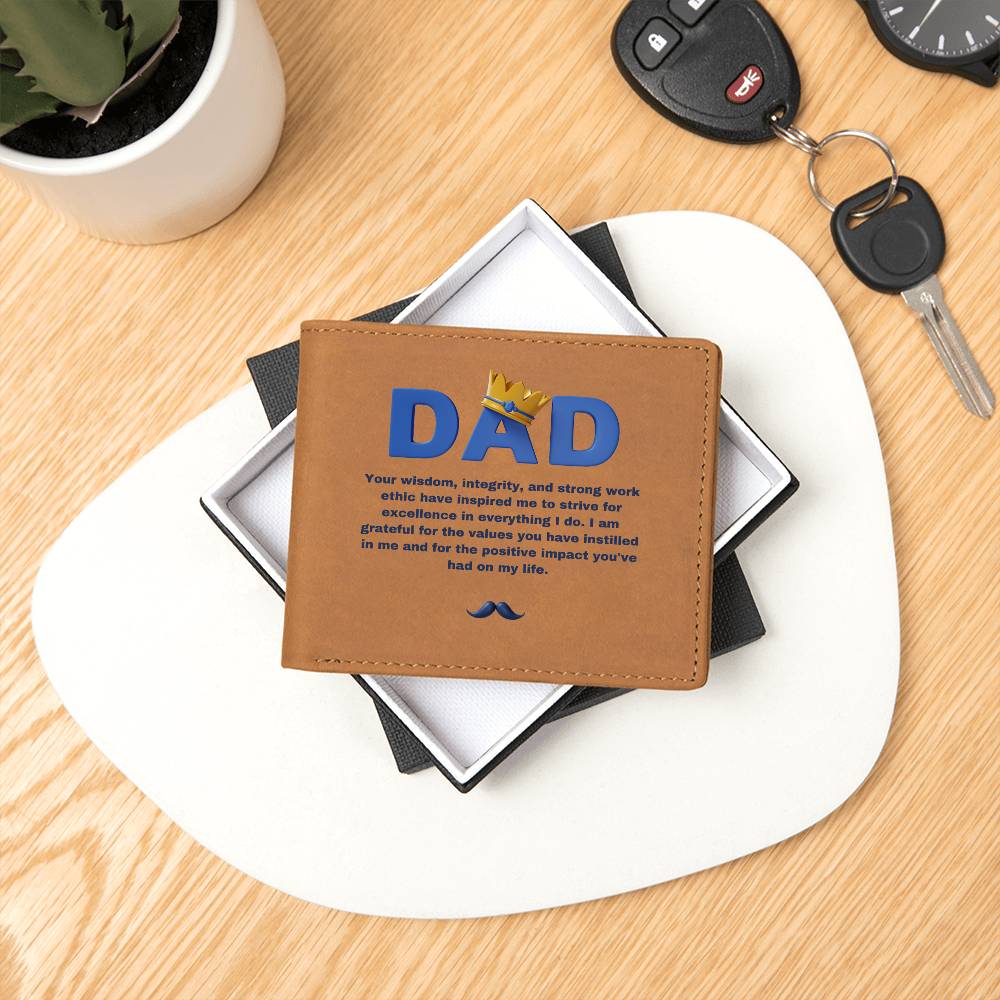 Dad Gift Wallet - Leather Wallet