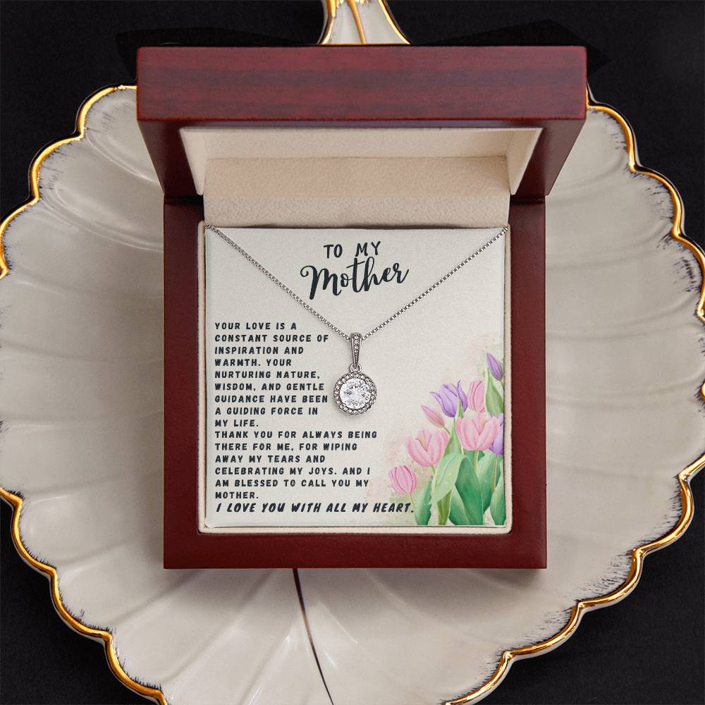 Mother Gift Necklace - Eternal Hope - Source Of Inspiration White Card