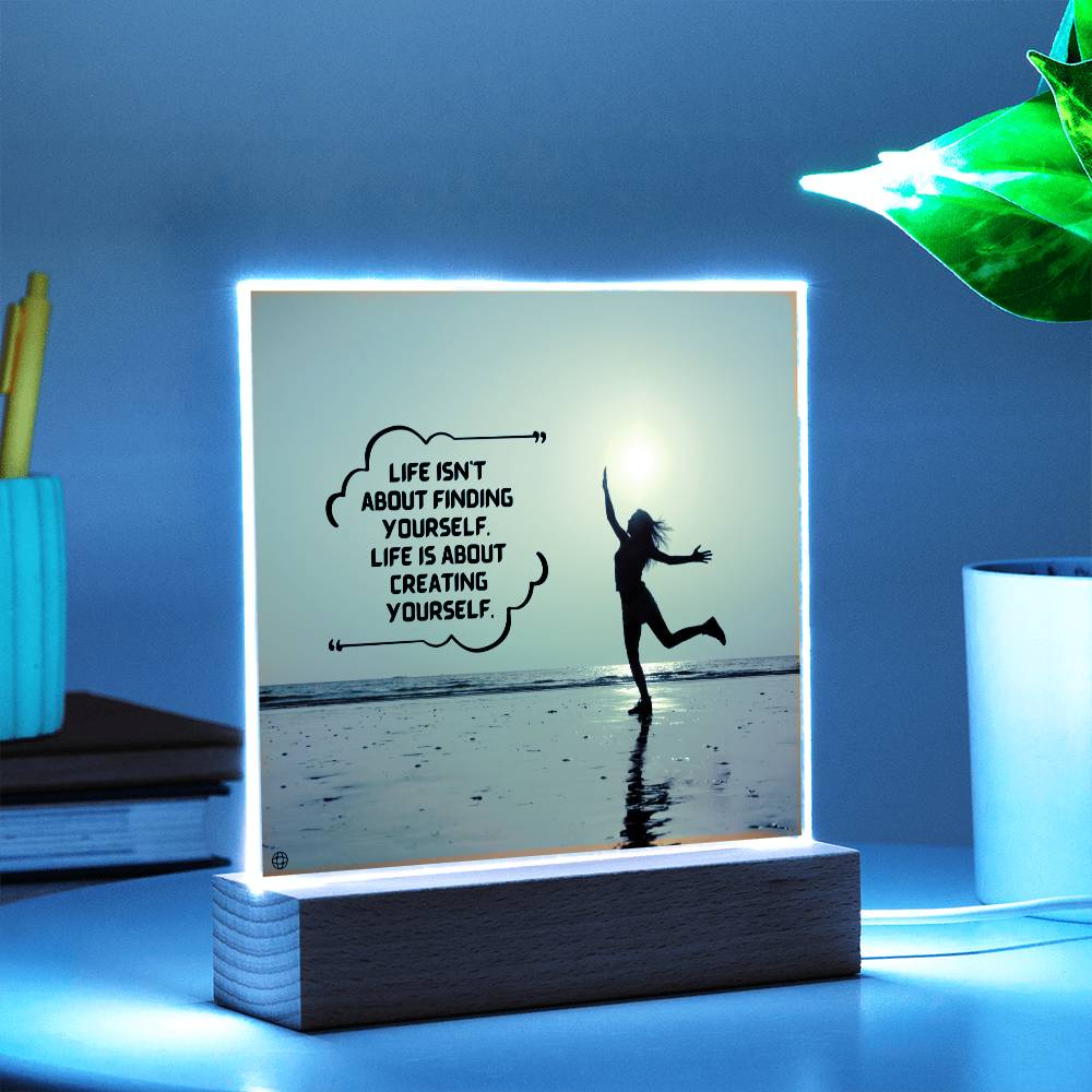 Interior Decor - Life Is About Creating Yourself