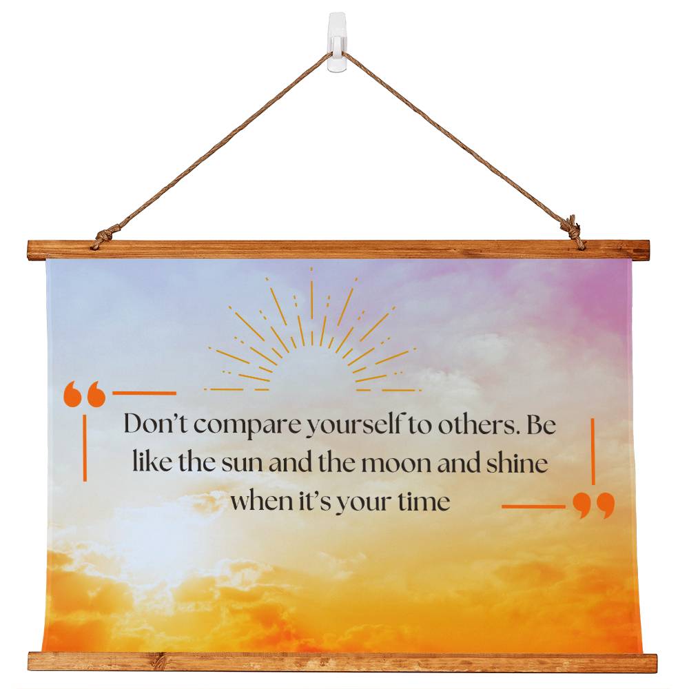 Interior Decor - Wall Tapestry - Shine When It's Your Time