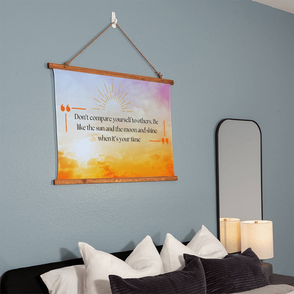 Interior Decor - Wall Tapestry - Shine When It's Your Time