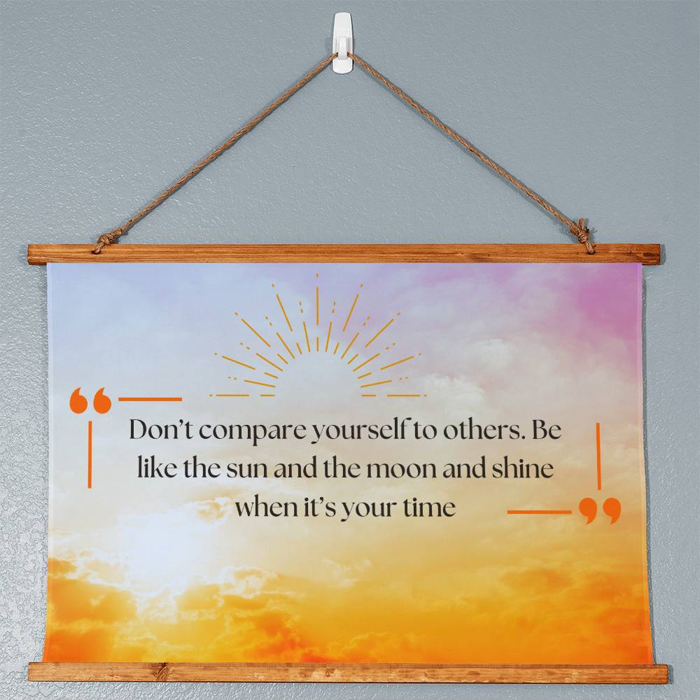 Interior Decor - Wall Tapestry - Shine When It's Your Time