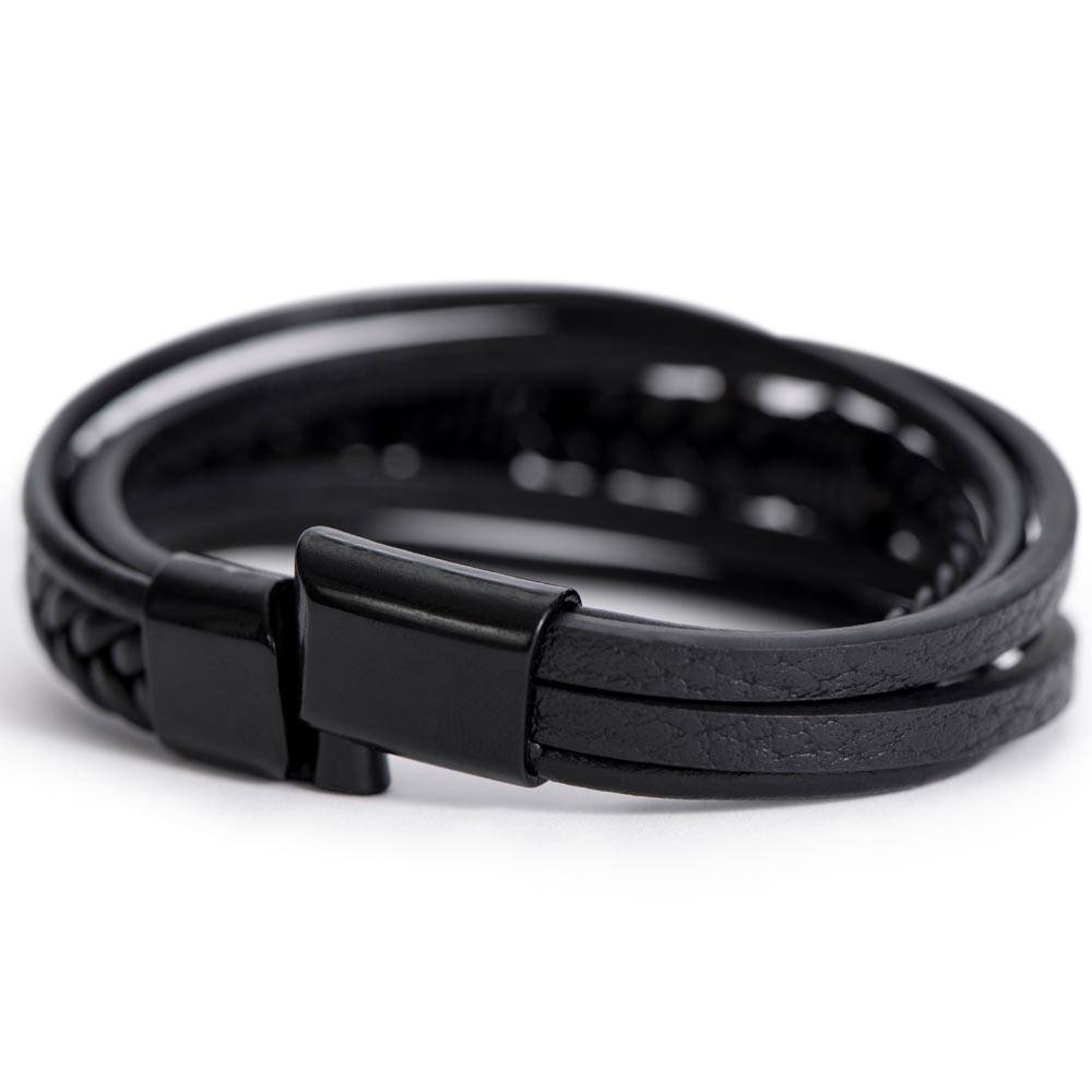 Men's Cross Bracelet - Dear Myself Sunrise