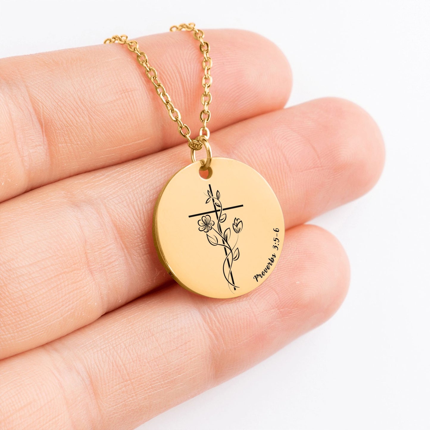 Personalized Next Chapter Necklace, Graduation Gift, New School, New Job, Retirement, Farewell Gift, Custom Christian Jewelry, Bible Verse