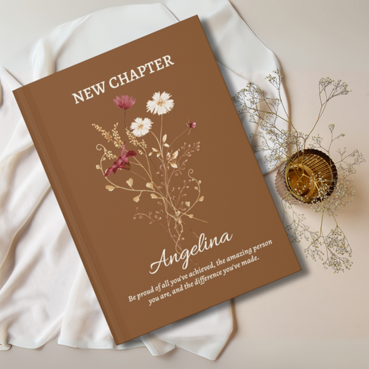 New Chapter Journal, Personalized Retirement Gifts for Women Coworker, Nurse Retirement Gift, Graduation Gift, New School, Divorced Gift