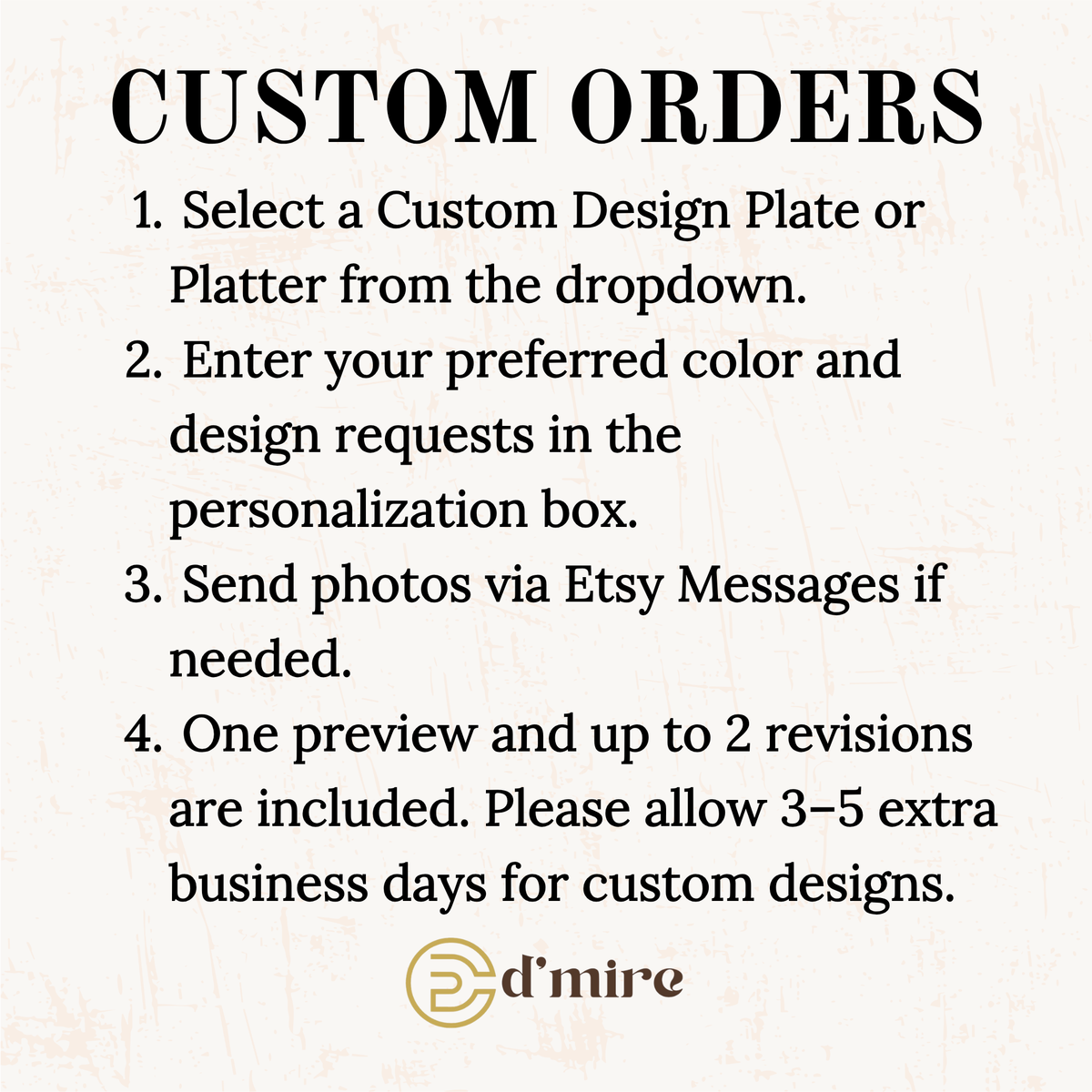 Personalized Wedding Platter | Custom Newlywed Plate with Names & Wedding Date