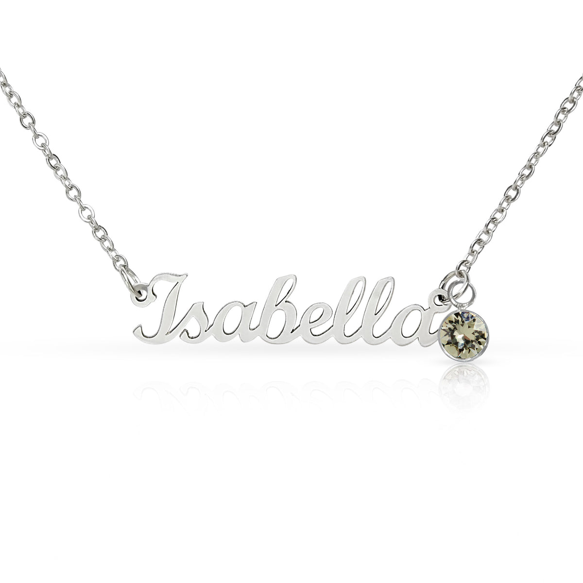 Personalized Name Necklace with Birthstone | Christian New Chapter Gift