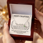 Personalized name necklace with birthstone Christian new chapter gift
