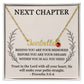 Personalized Christian necklace for graduation and new beginnings