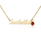 Personalized Name Necklace with Birthstone | Christian New Chapter Gift