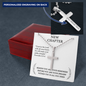 Personalized Christian necklace gift for new beginnings