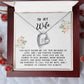 Wife Gift Necklace - Forever Love - True Meaning Of Love White Card