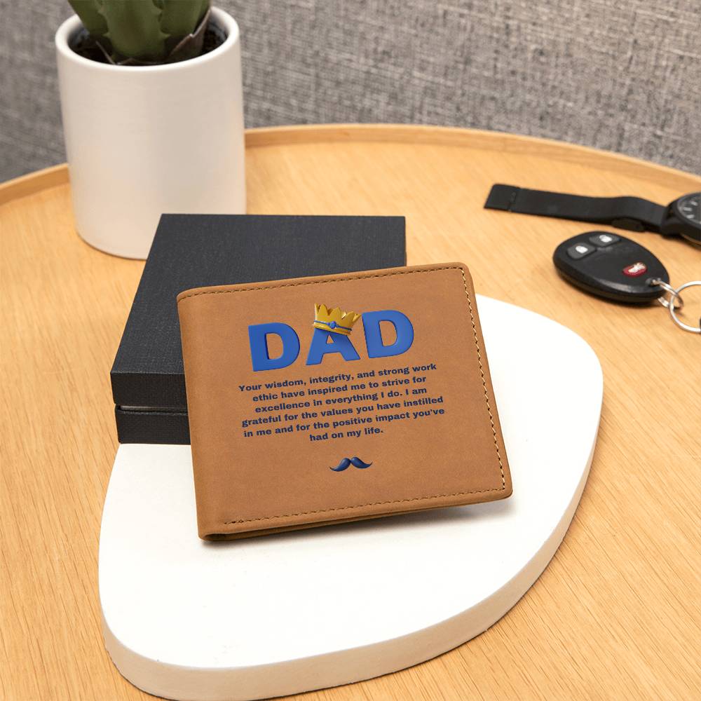 Dad Gift Wallet - Leather Wallet