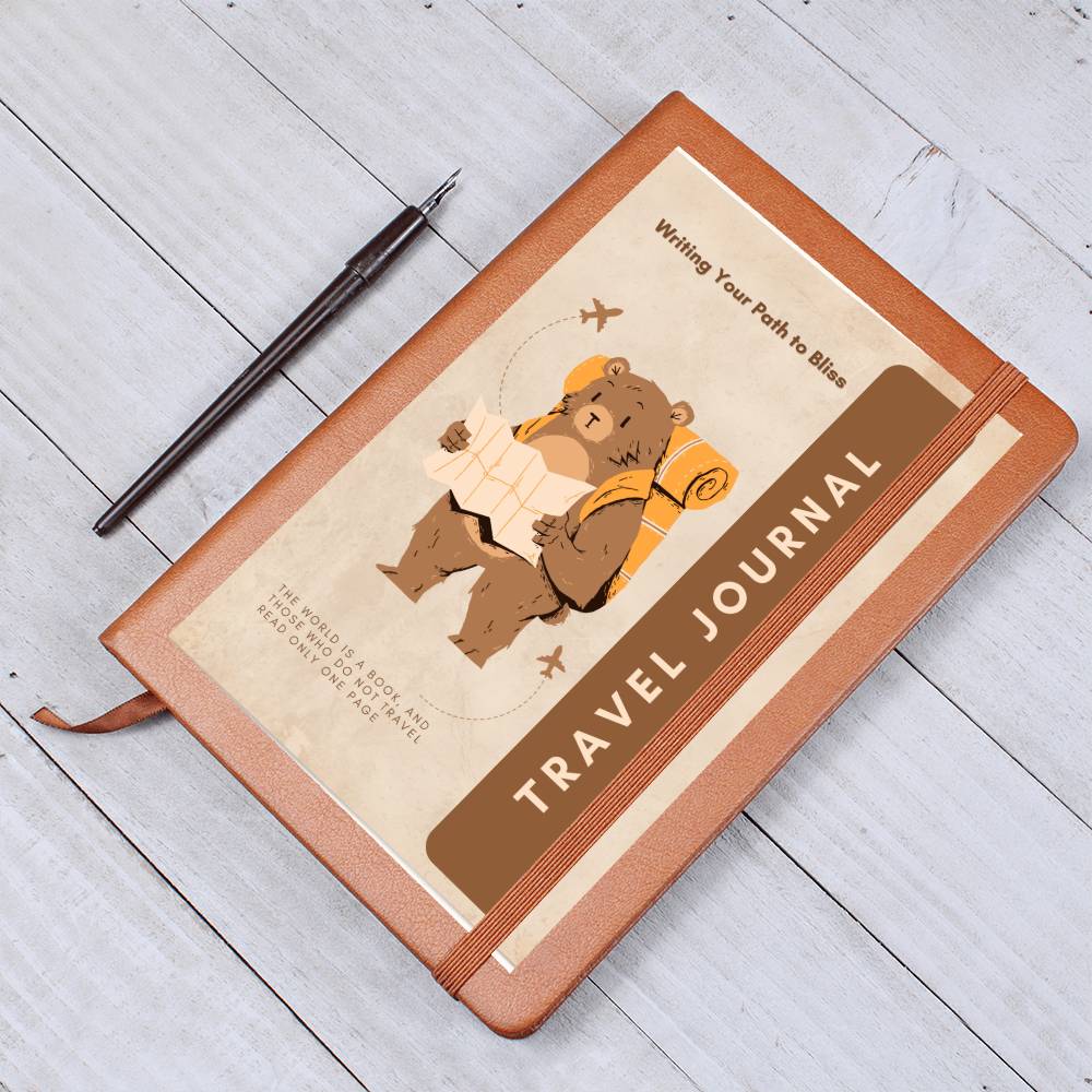Leather Journal - Travel Journal