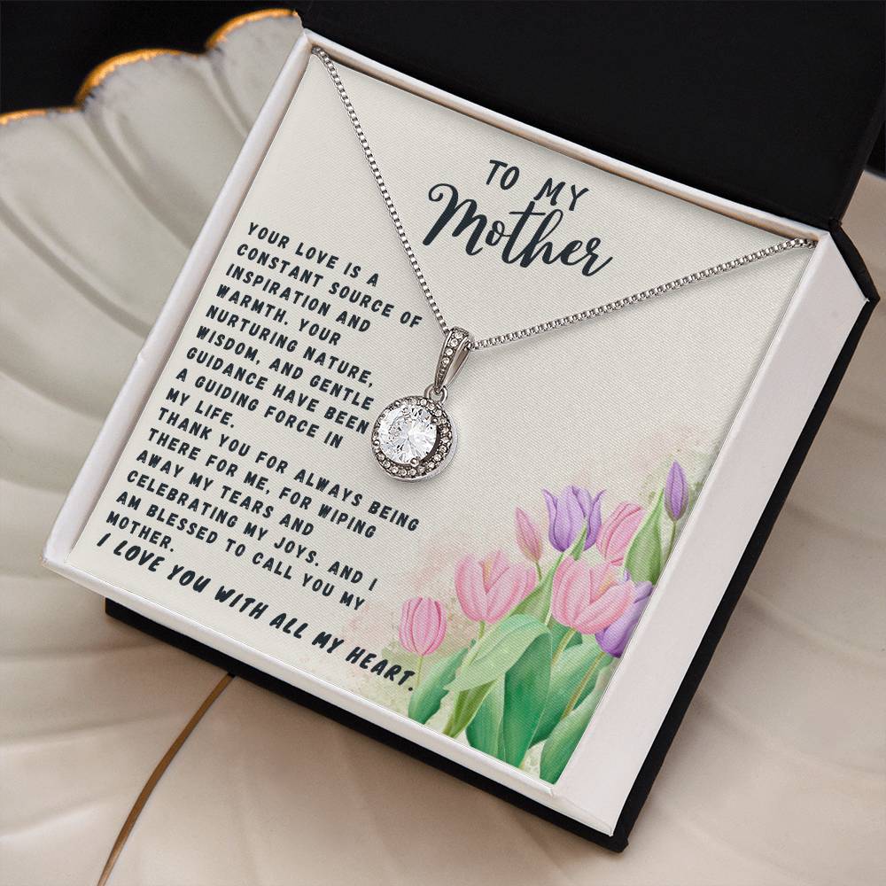Mother Gift Necklace - Eternal Hope - Source Of Inspiration White Card