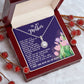 Mother Gift Necklace - Eternal Hope - Source Of Inspiration Navy Card