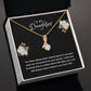 Daughter Gift Necklace - Alluring Beauty  - In My Heart Black Card