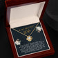 Wife Gift Necklace - Love Knot - Every Moment Black Card