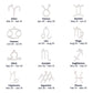 Zodiac Symbol Necklace - Taurus