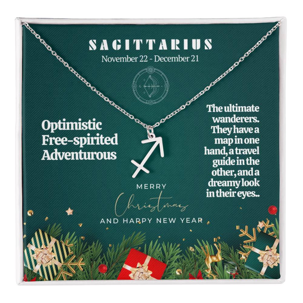 Zodiac Symbol Necklace - Sagittarius