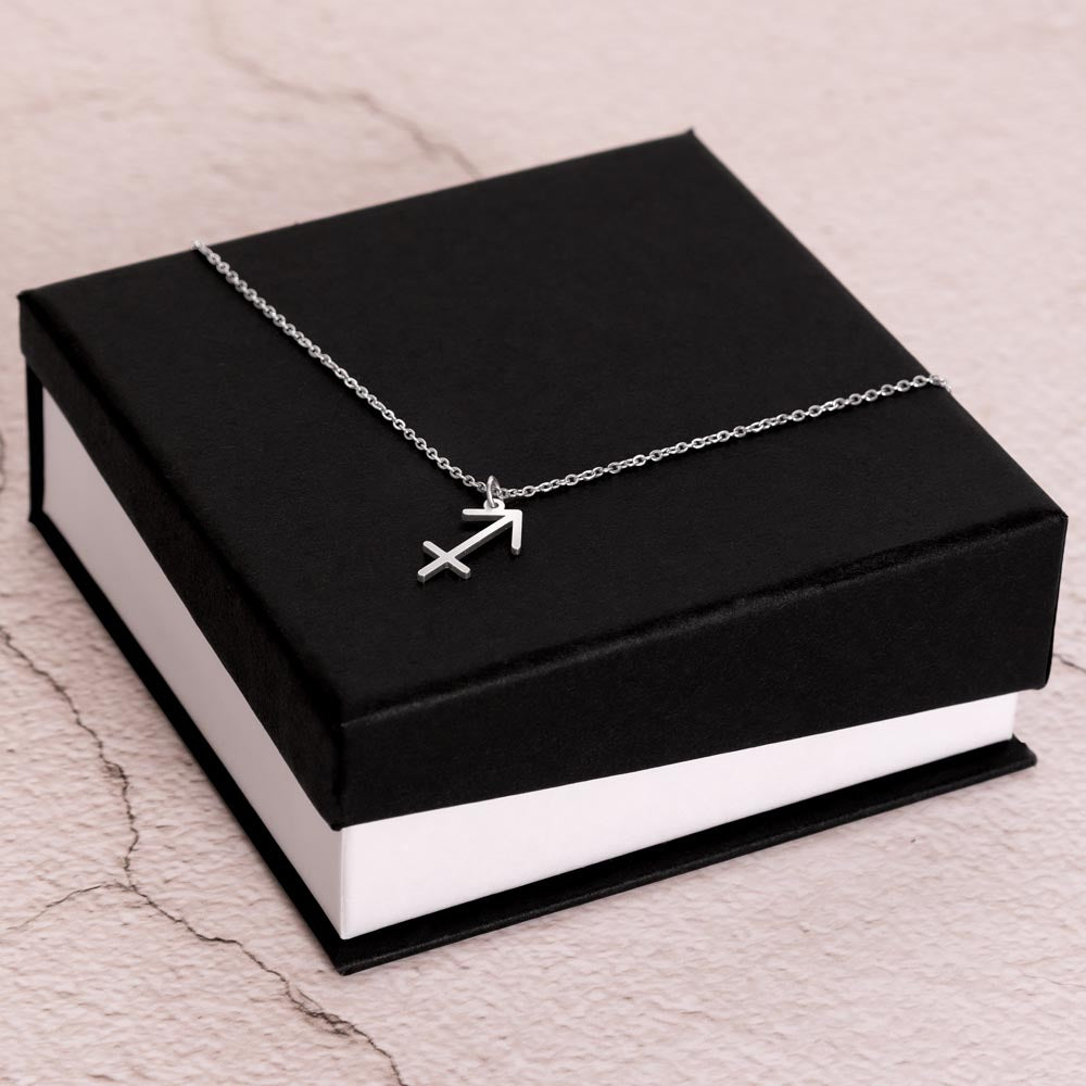 Zodiac Symbol Necklace - Sagittarius