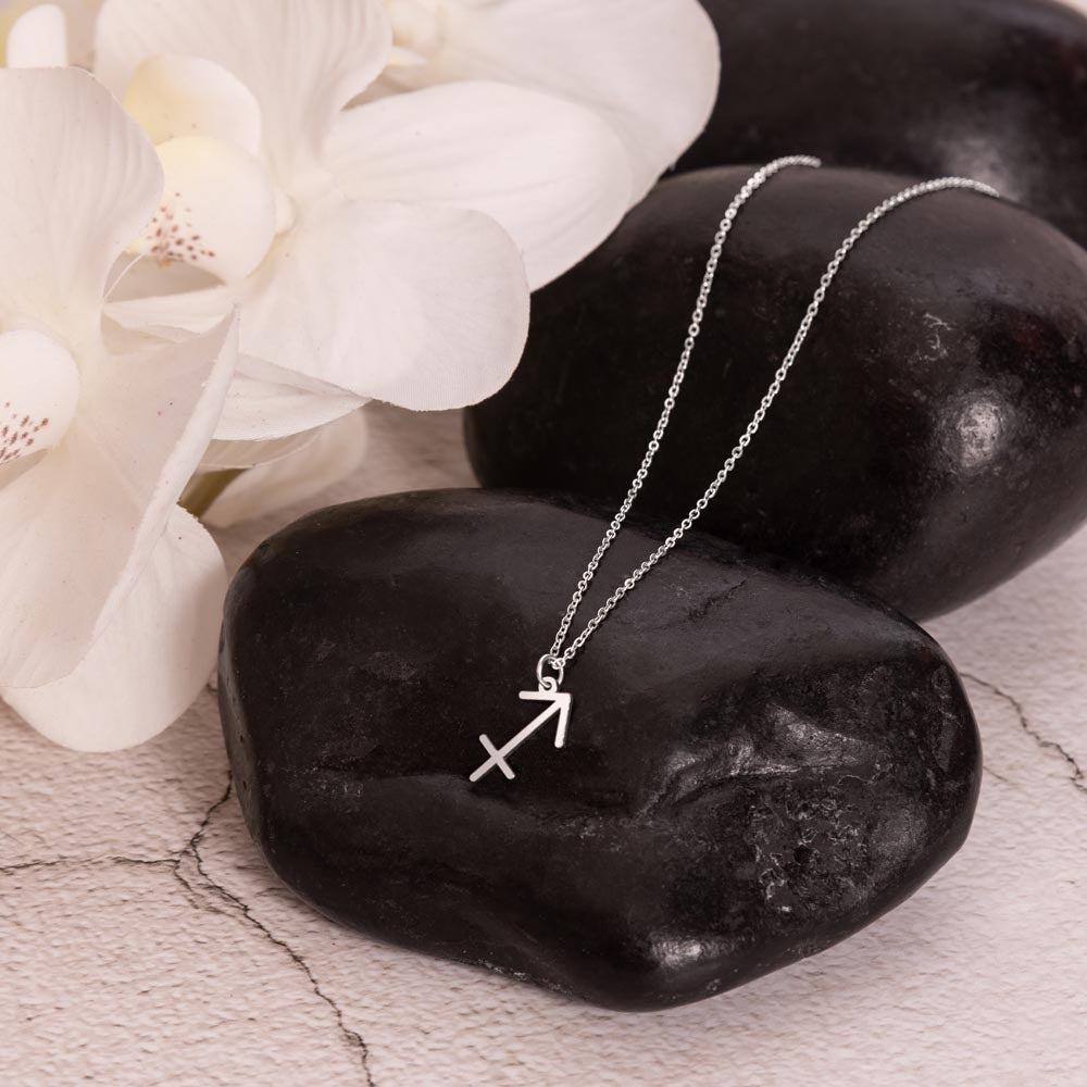 Zodiac Symbol Necklace - Sagittarius