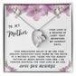 Mother Gift Necklace - Forever Love- Unwavering Belief White Card