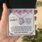 Mother Gift Necklace - Forever Love- Unwavering Belief White Card