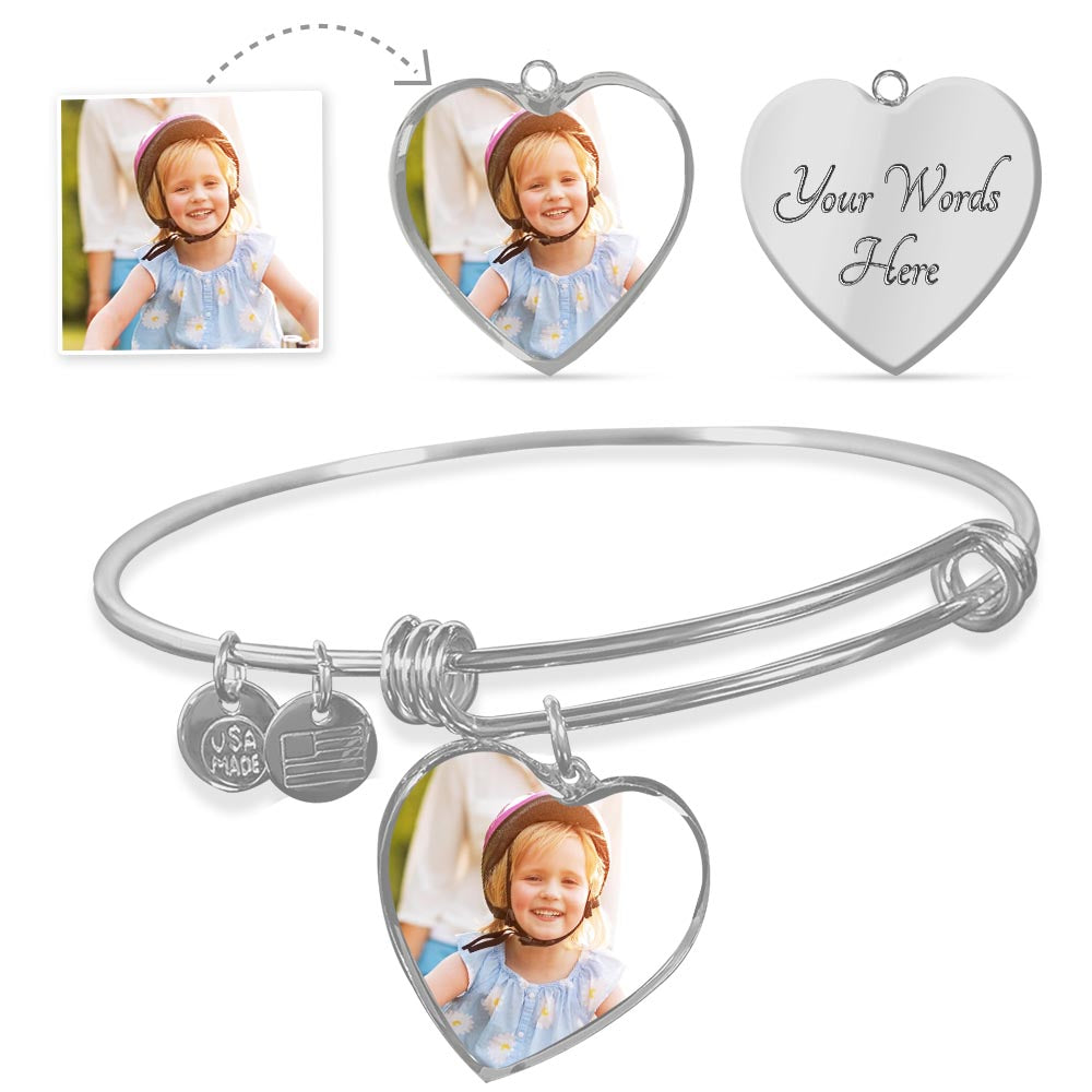 Personalized Bracelet - Heart